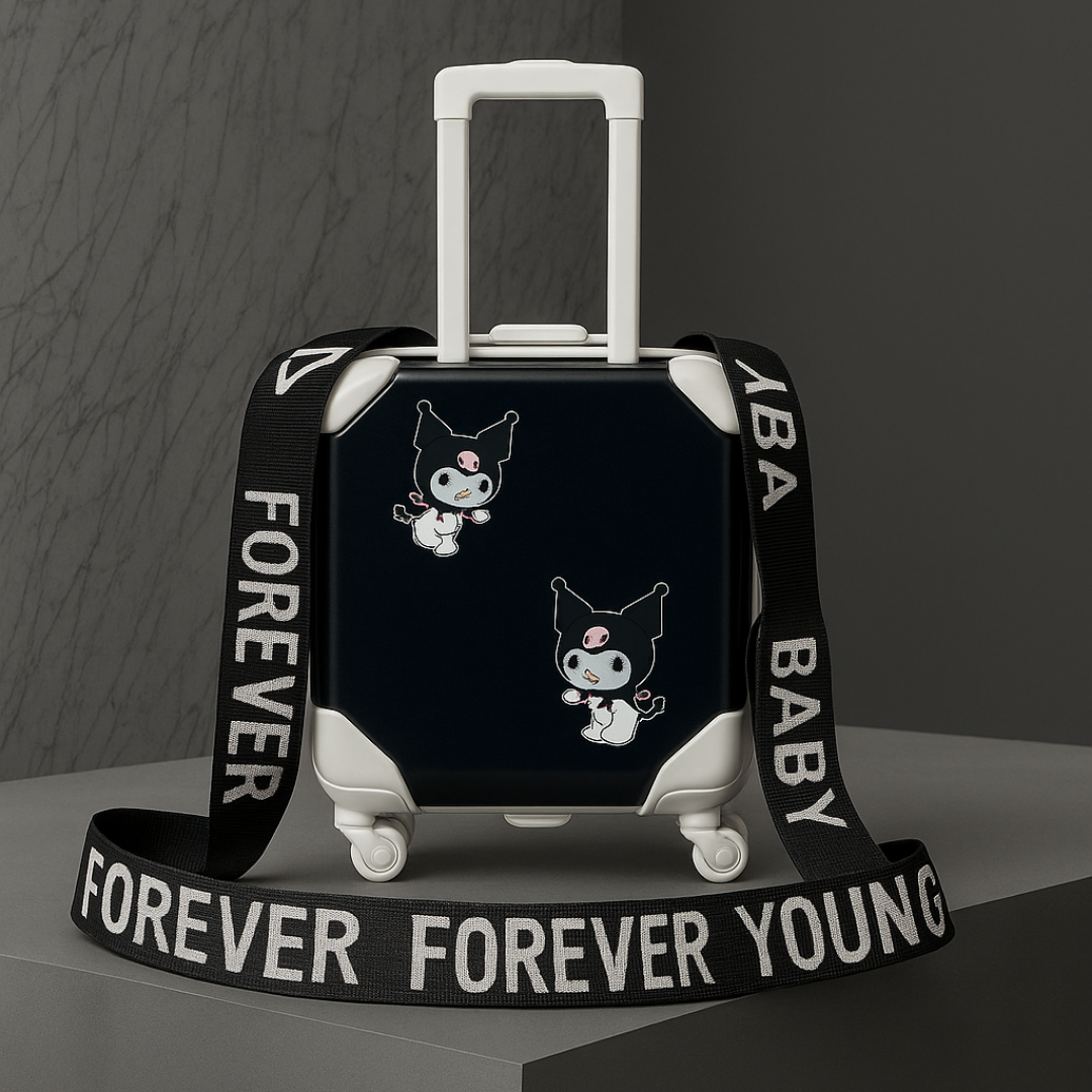 PandaPlay Kids Travel Trolley For Girls